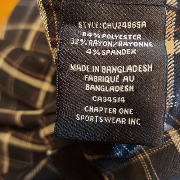 JULES & Leopold Dark Academia Plaid Trousers Preppy Tapered Ankle Pants - Picture 9 of 9